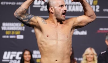 UFC 325 early weigh ins video, LIVE stream results