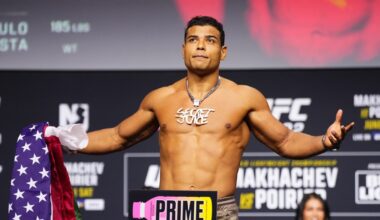 Paulo Costa moves to 205, faces Azamat Murzakanov at UFC 327