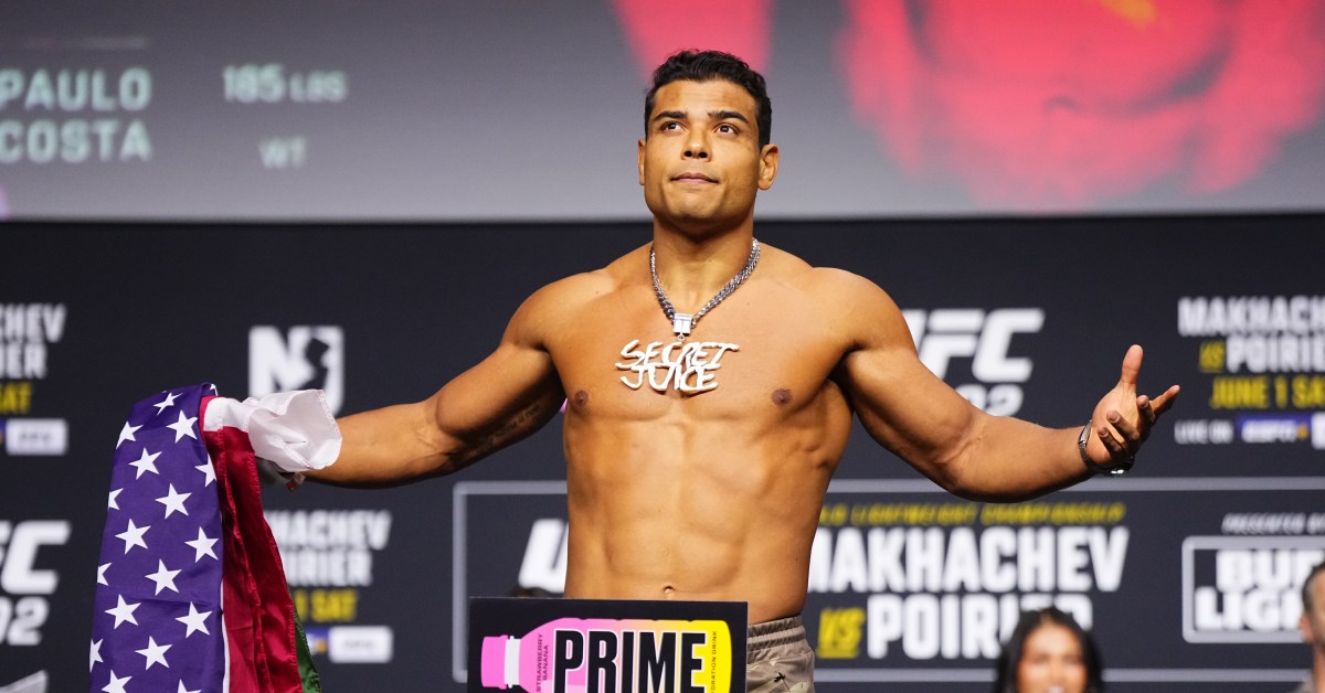 Paulo Costa moves to 205, faces Azamat Murzakanov at UFC 327