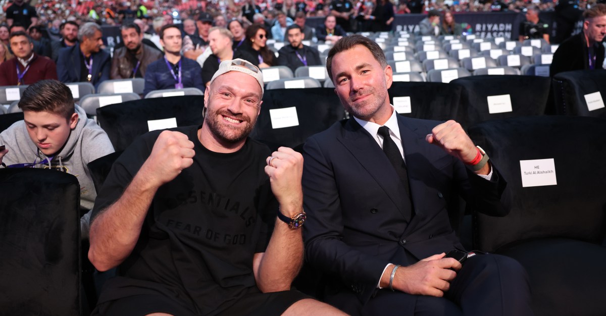 ‘He’s in his prime’: Hearn happy to see Tyson Fury return to boxing
