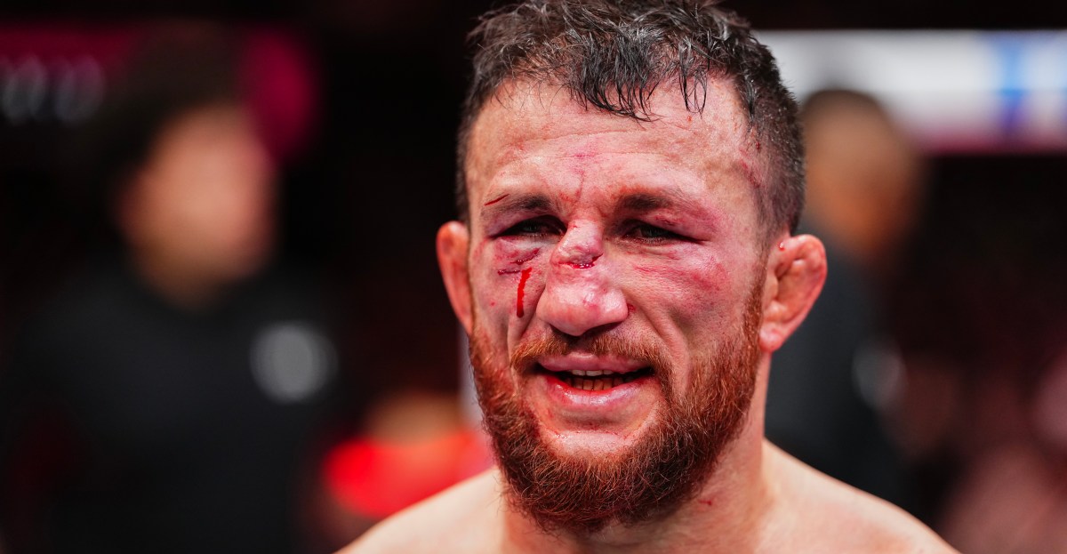 Chomp! Madman Merab Dvalishvili bites into live crayfish in shocking video