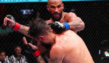 UFC adds undefeated heavyweight to April 4 card in Las Vegas