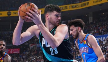 Thunder Rain on Trail Blazers New Year Celebration