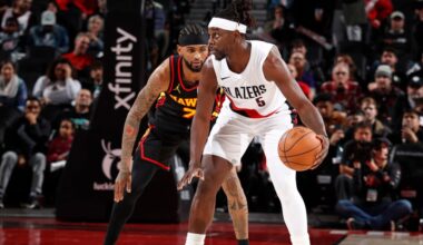 Mixed Crew Propels Blazers to Win Over Hawks