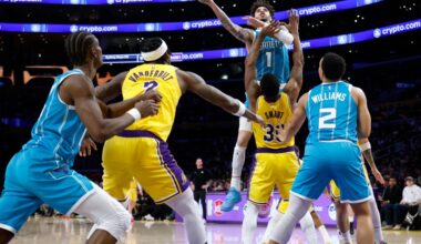 Grades for LeBron James, Luka Dončić in Lakers loss vs. Hornets