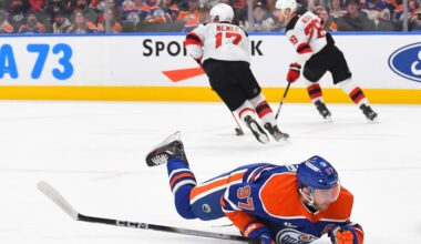 New Jersey Devils Grind Out 2-1 Win Over Edmonton Oilers
