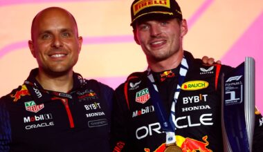 Lambiase to remain as Verstappen’s race engineer for F1 2026