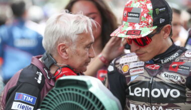 Davide Tardozzi, Marc Marquez, 2025 Italian MotoGP