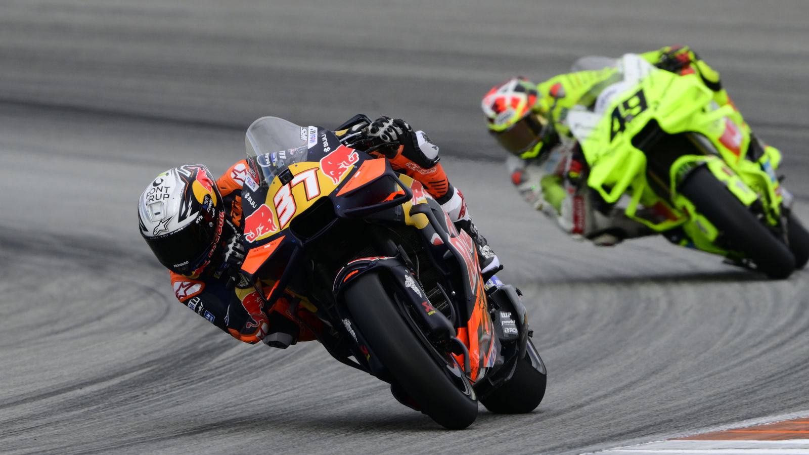 Pedro Acosta, Fabio Di Giannantonio, 2025 Valencia MotoGP