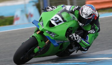 Garrett Gerloff, January 2026 Jerez WorldSBK Test. Credit: Gold and Goose.