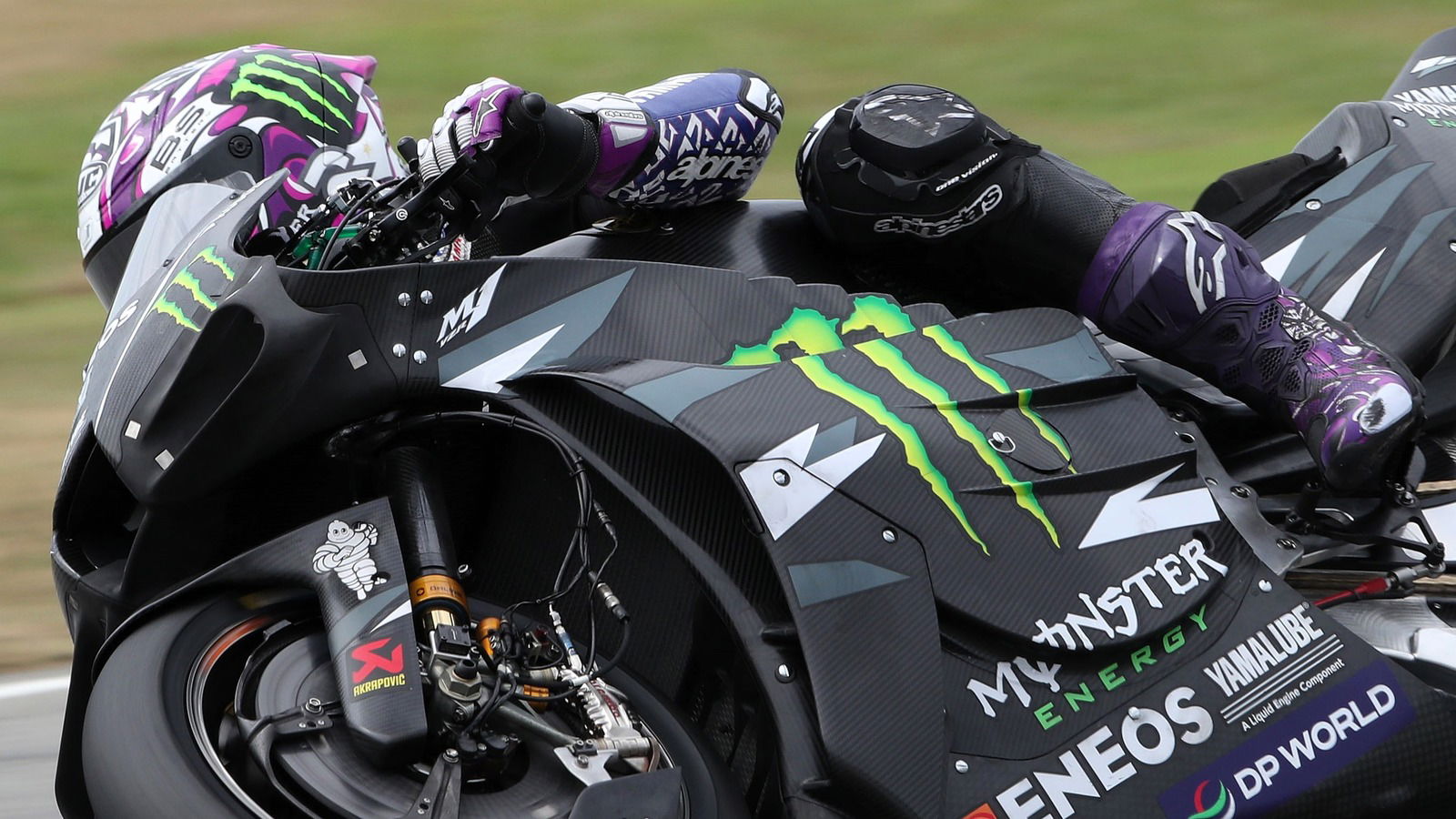 Fabio Quartararo, new Yamaha front wing, Sepang MotoGP Shakedown Test (pic: Gold&Goose).
