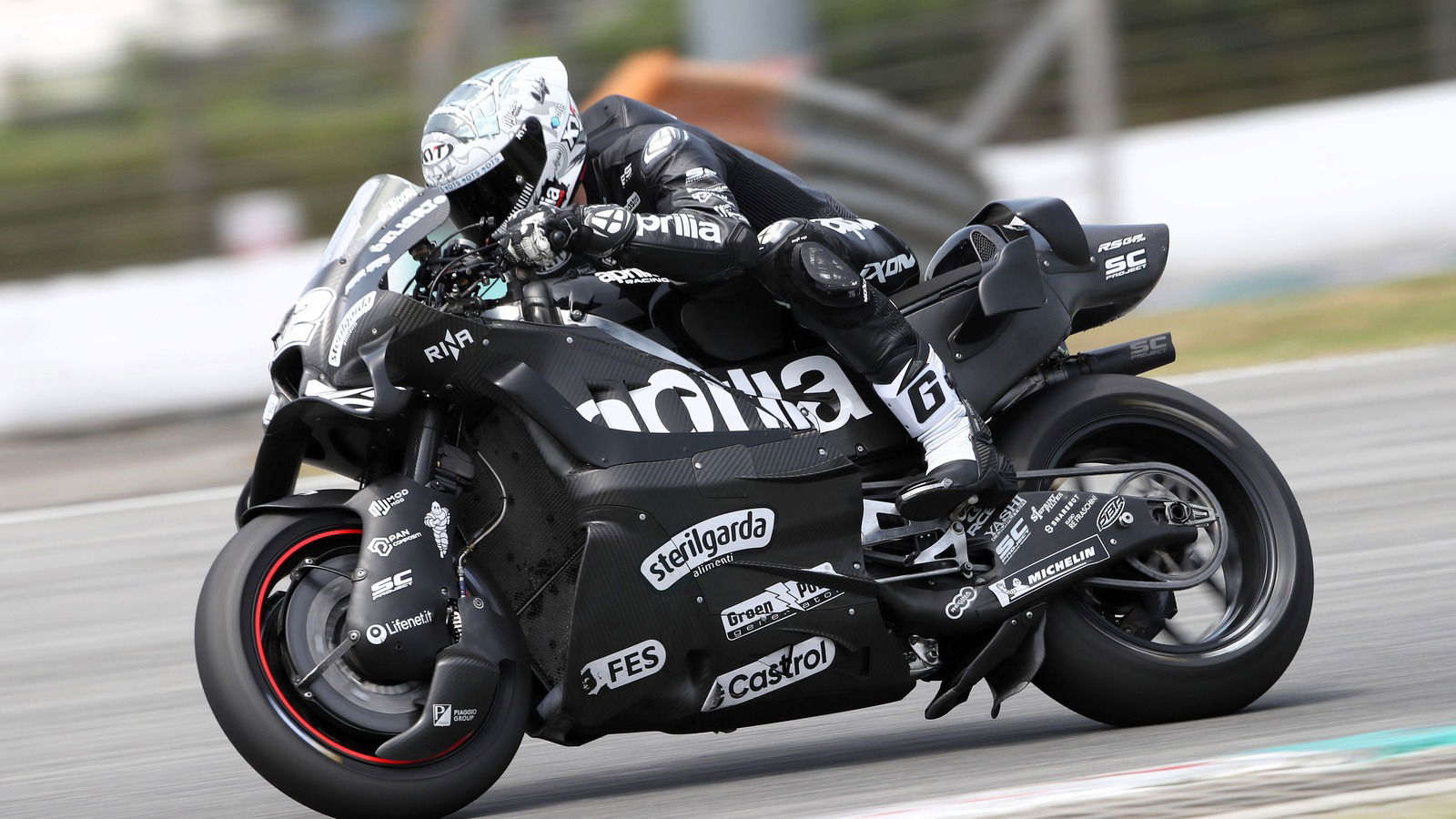 Lorenzo Savadori on the 2026 RS-GP at the Sepang MotoGP Shakedown Test.