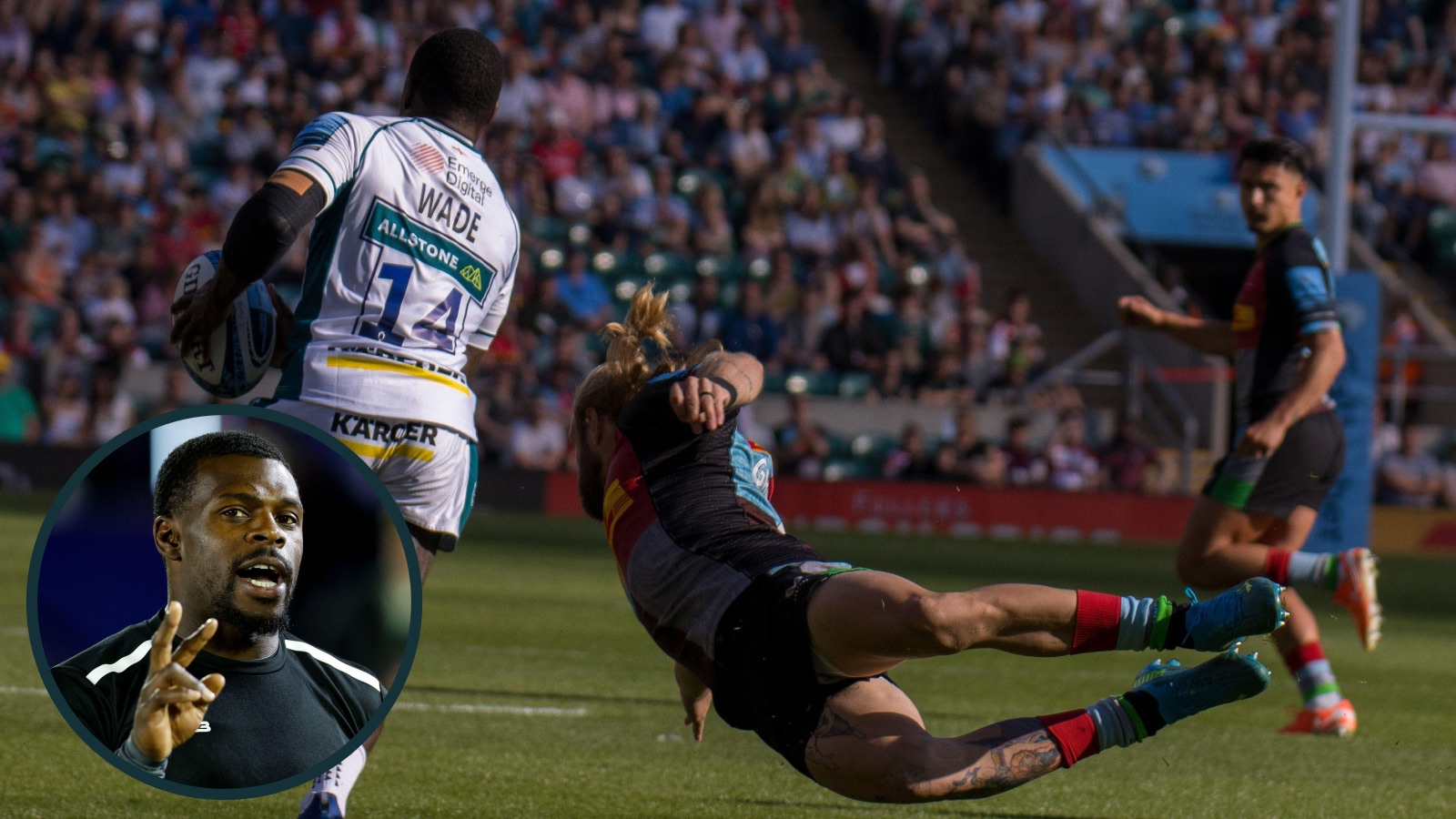 Chris Ashton's record under threat as Christian Wade returns