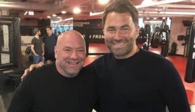 Dana White responds to Eddie Hearn as Zuffa Boxing main event is announced