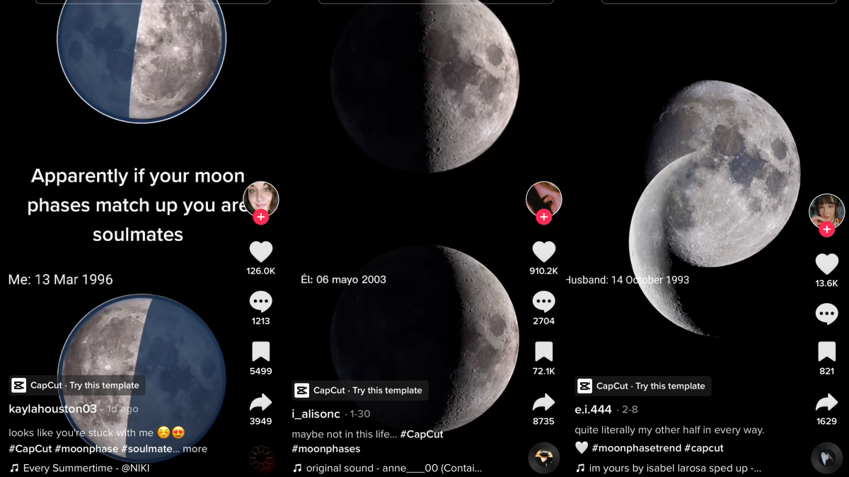 How to do the moon phase TikTok trend