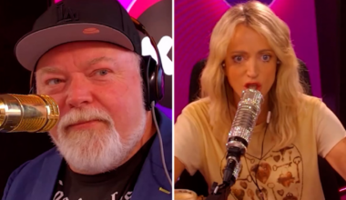 Kyle Sandilands missing from air after suffering a 'fall'