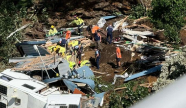 Australian man describes terrifying escape from New Zealand landslide