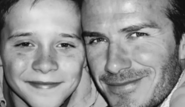 David Beckham extends an olive branch to estranged son, while Romeo snubs his brother