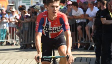 Once Van Aert's trusted right hand man, but now, Amund Grondahl Jansen (31) retires