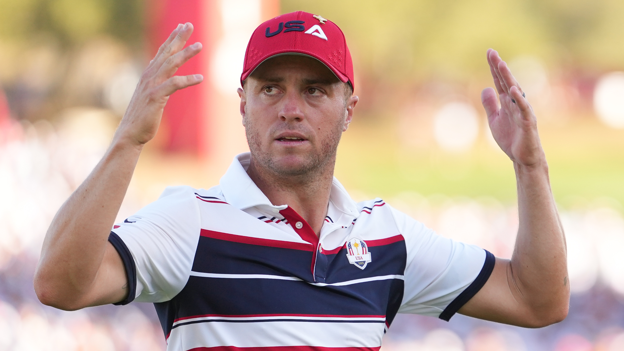 Justin Thomas during the Ryder Cup