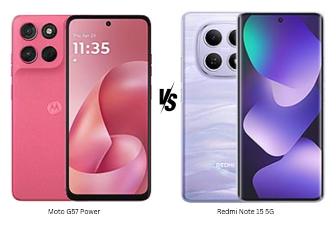 Moto G57 Power vs Redmi Note 15 5G: Which Budget Smartphone Offers Better Value?