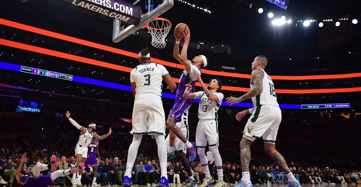 Jaxson Hayes is demonstrating his value for the Lakers