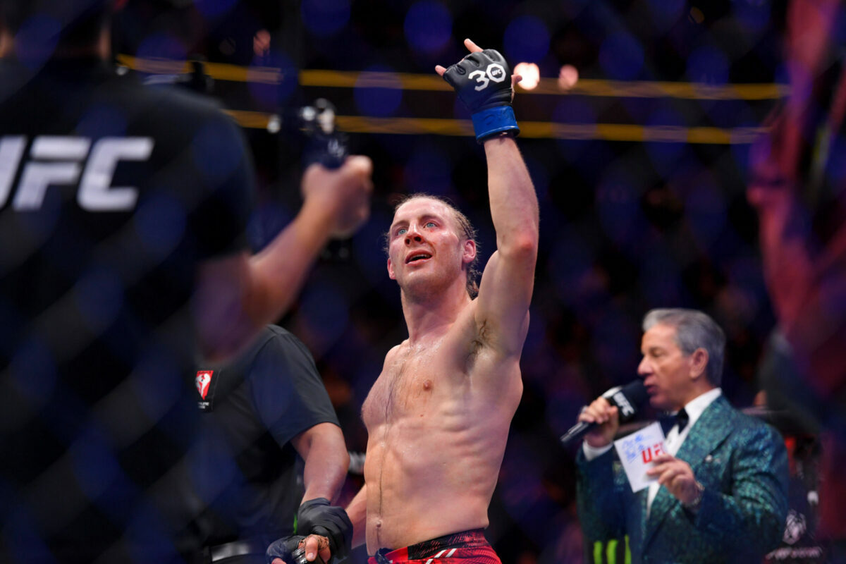 Paddy Pimblett And Dan Hooker Exchange Shots In Ugly Fashion