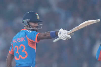 Hardik Pandya goes berserk: Five sixes and a four in a single over to reach century - Watch