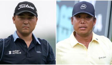Richard T. Lee and Anthony Kim side by side