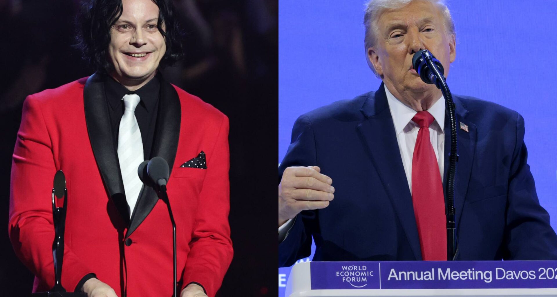 Jack White mocks Donald Trump’s rambling anniversary press conference: “Me do accomplishments!"