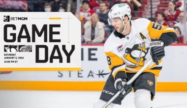 Game Preview: 01.03.26 at Detroit Red Wings