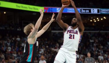 Managing Joel Embiid, trading Anthony Davis and more NBA New Year’s resolutions