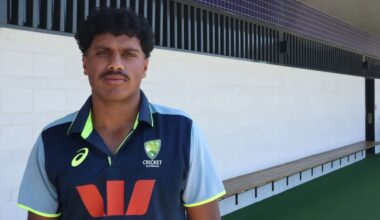 John James. Photo: Cricket Australia