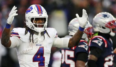Bills vs. Jaguars live updates: NFL playoffs wild-card game score, predictions, odds and latest