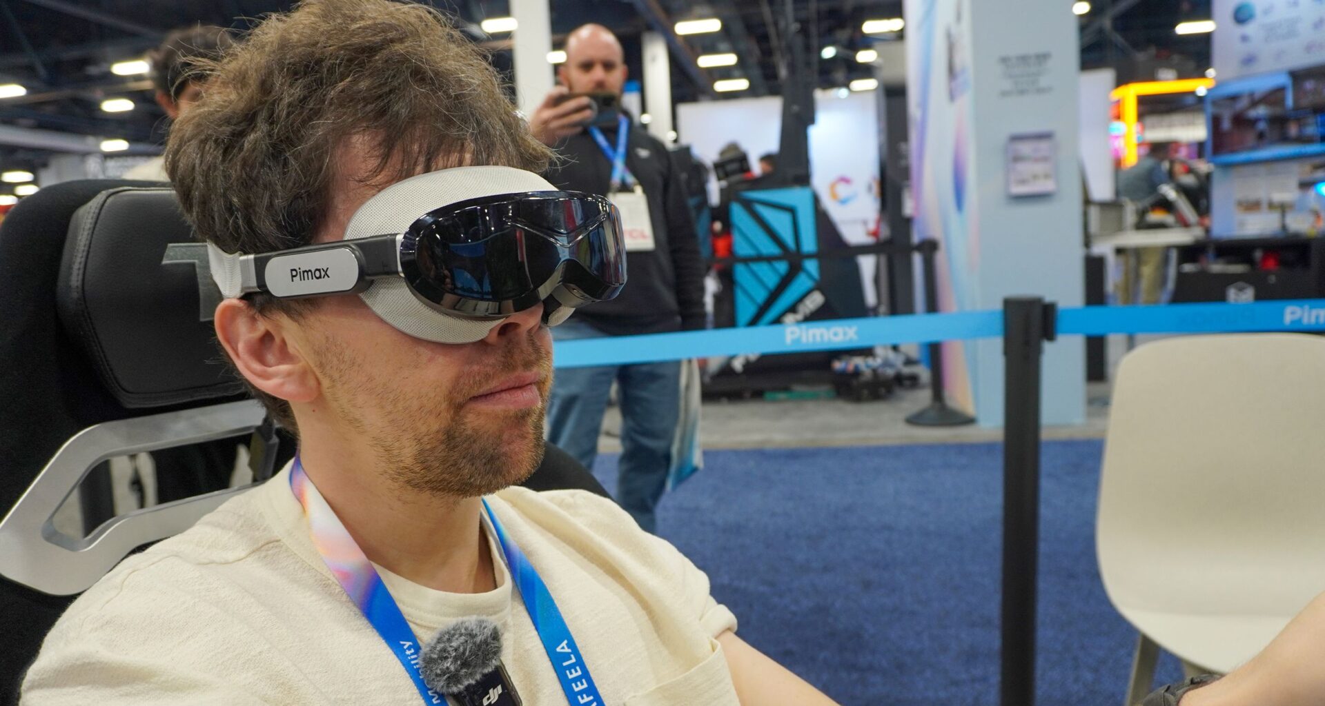 I just tested an 8K VR headset that weighs less than my phone, and it could change VR gaming