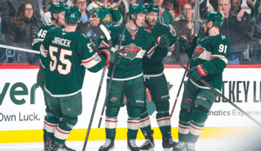 Gustavsson makes 29 saves, Wild defeat Flames