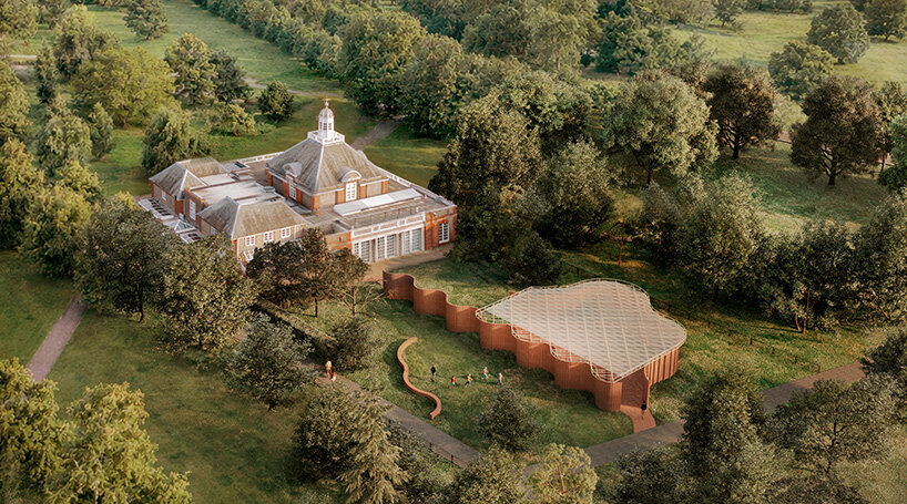 LANZA atelier reveals curving brick design for the 2026 serpentine pavilion