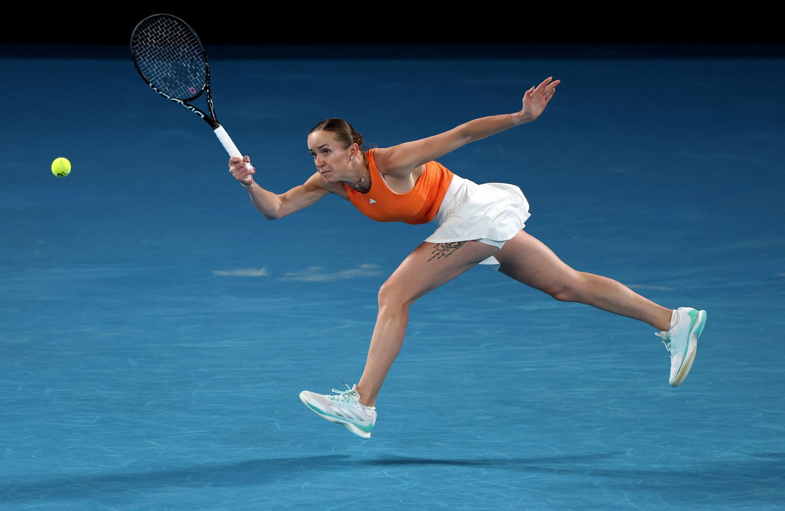  Ukraine's Elina Svitolina in action during her quarter final match