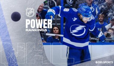NHL Power Rankings: Lightning storm toward the top amid eight-game win streak