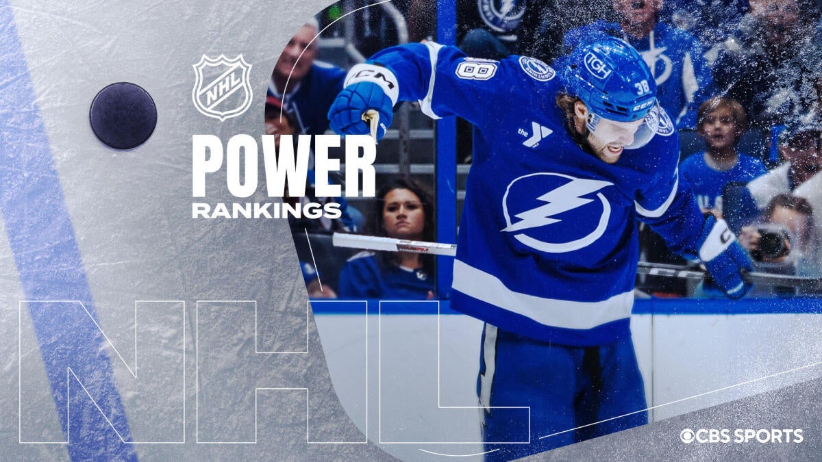 NHL Power Rankings: Lightning storm toward the top amid eight-game win streak