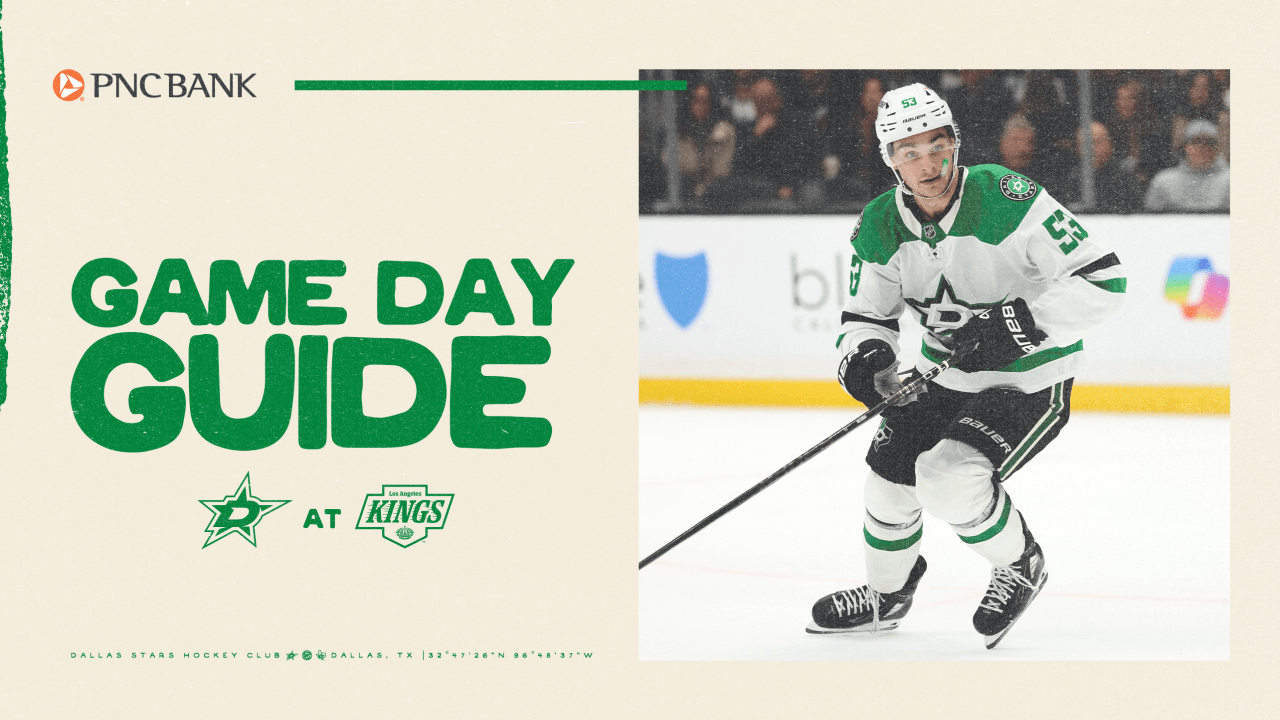 Game Day Guide: Stars at Kings