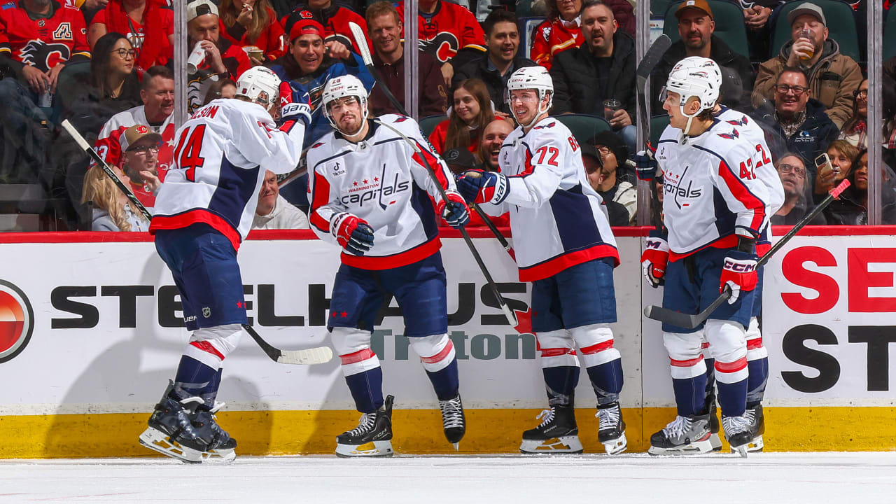 Lapierre scores, Capitals edge Flames