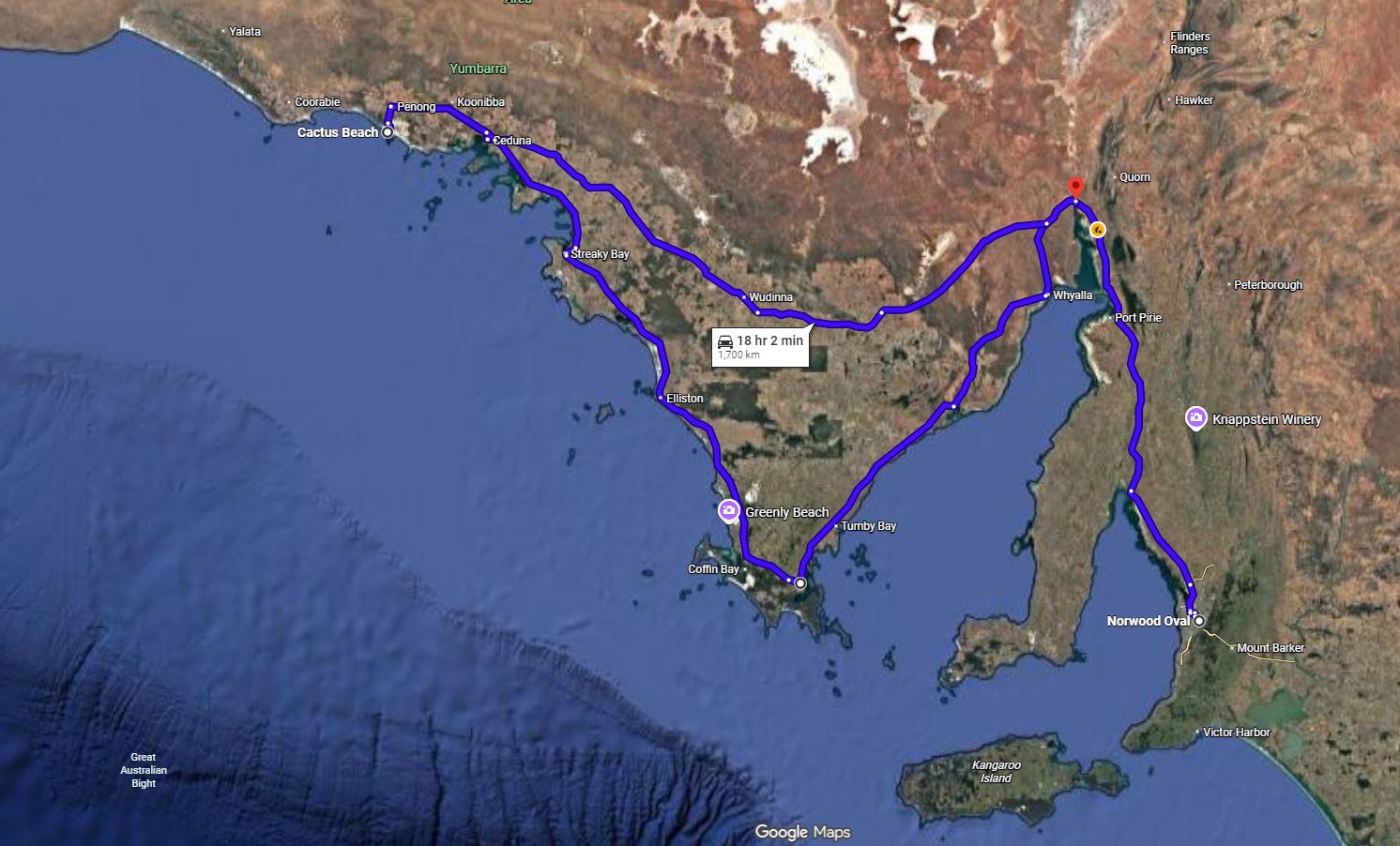 Tunarama & Eyre Peninsula Trip