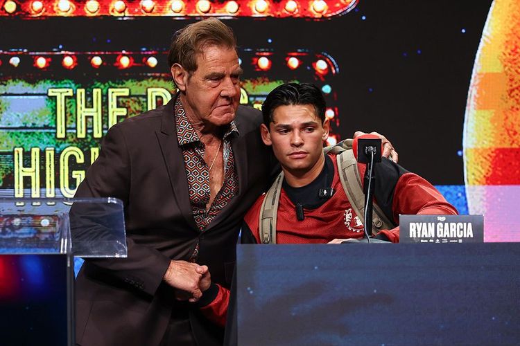 Ryan Garcia, Joe Goossen Trade Words At Ring 6 Press Conference