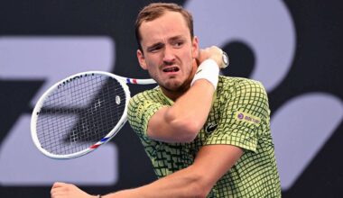 Daniil Medvedev holds a 5-1 record in Brisbane.
