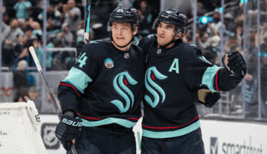 Beniers scores twice, Kraken defeat Predators