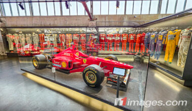 Michael Schumacher Private Collection of Formula 1 cars on show