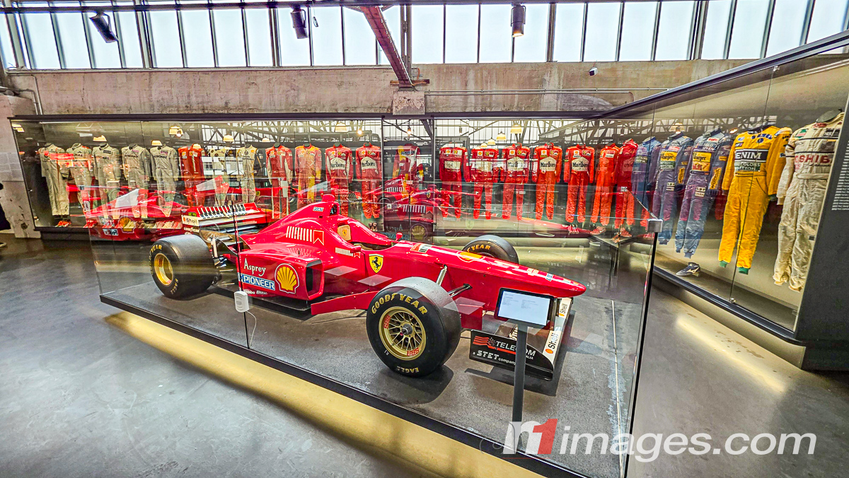 Michael Schumacher Private Collection of Formula 1 cars on show