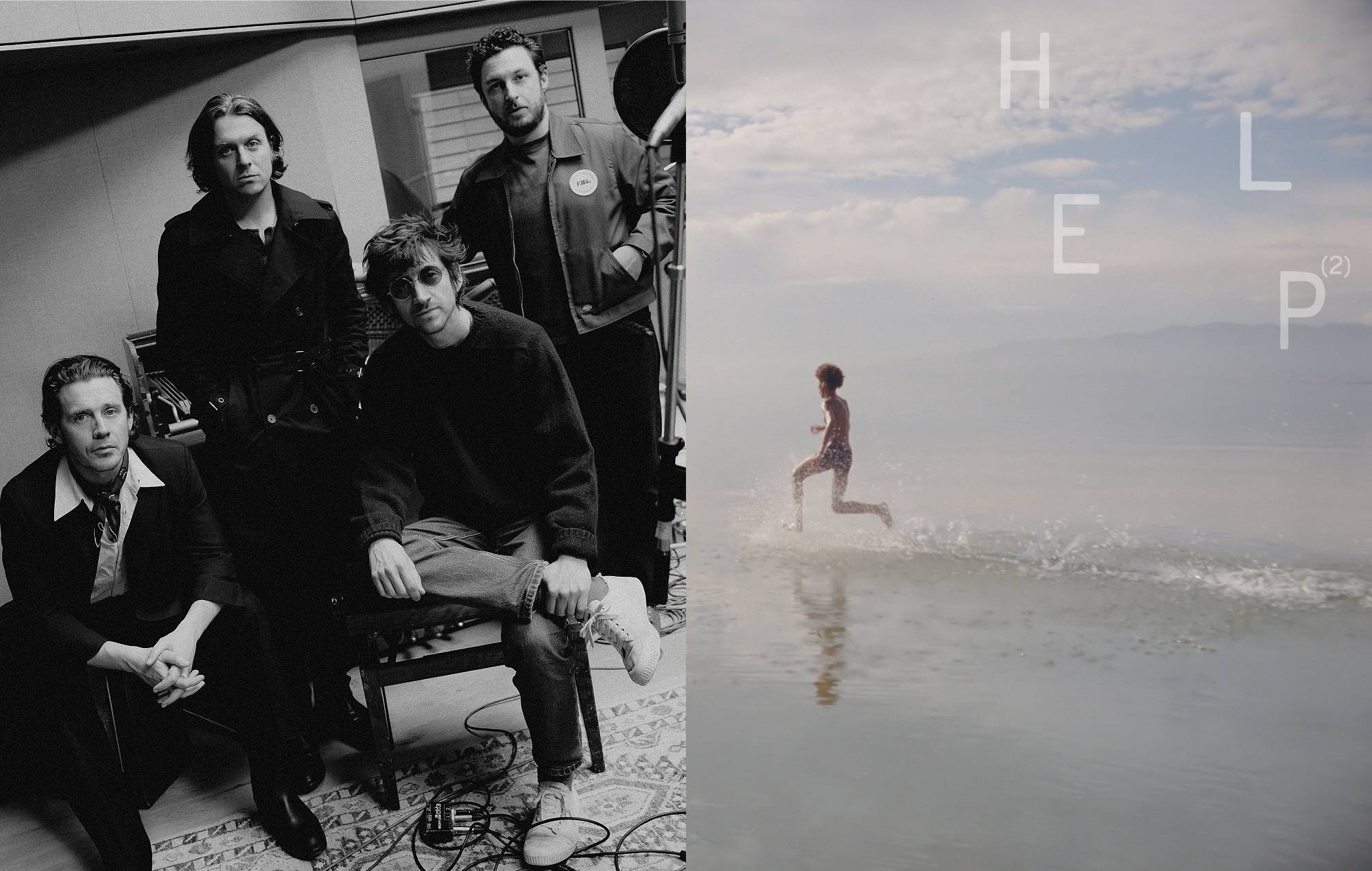 Arctic Monkeys have released new single 'Opening Night' from the new 'Help(2)' album in aid of War Child. Credit: Phoebe Fox/Jonathan Glazer