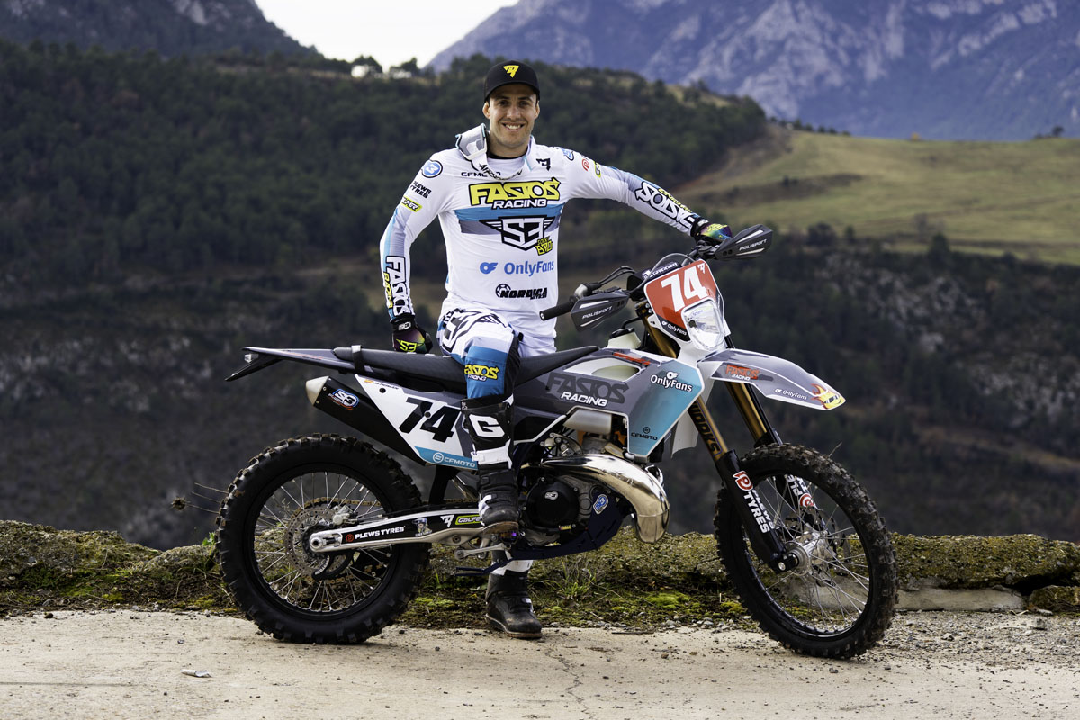 Mario Roman launches MR74 Racing Team for 2026 Hard Enduro World Championship